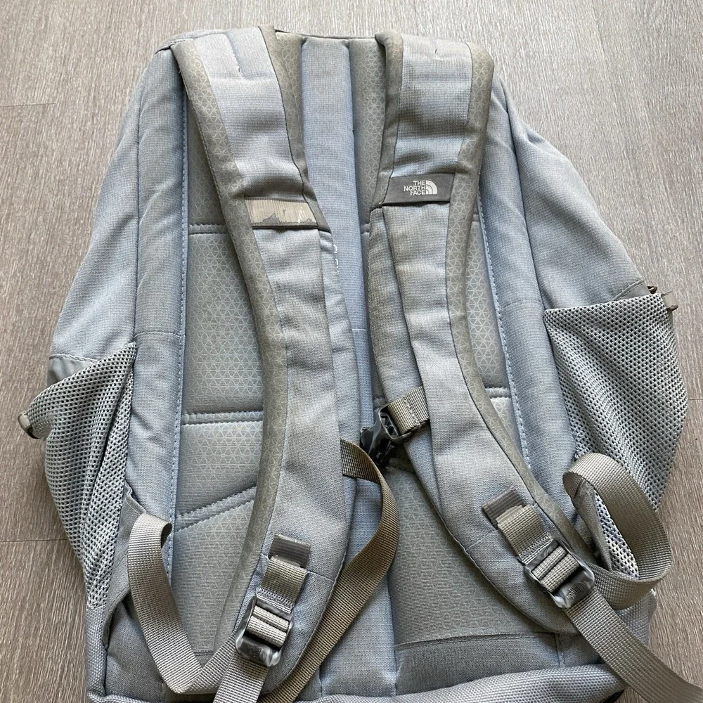 The NorthFace Grey Jester Backpack Everyday School 1492